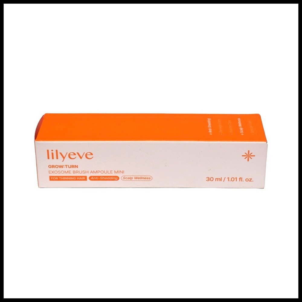Lilyeve Grow Turn Exosome Brush Ampoule Mini 30ml Anti-Shedding Scalp Treatment